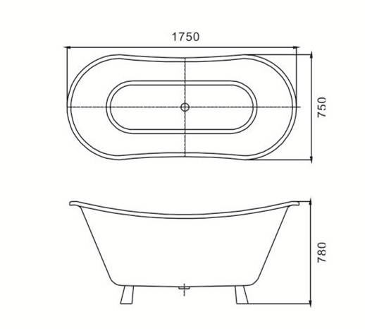 （1) MEC-3140-Wonderful Freestanding Double Ended Slipper Clawfoot Tub with CUPC Certification.jpg