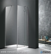 Corner Contemporary Frameless Hinge Harga murah pancuran mandian tempat untuk dijual