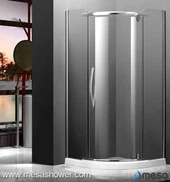 Sudut sektor Frameless bilik mandi pancuran mandian pintu untuk dijual dengan harga yang murah