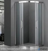 High Gloss Sector Bathroom Sliding Shower Enclosure Dengan Harga Murah