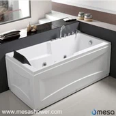 Gaya Kontemporari Mewah ABS Tab Mandi Panas Sudut Whirlpool Urut Jetted Bathtub Bilik Mandi untuk Dijual dengan Harga Murah