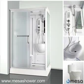 Bilik Kabin Sauna Portable Mewah dengan Kebersihan Penuh MER-5810