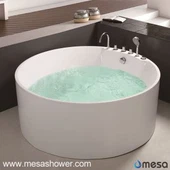 Kualiti terbaik pusingan akrilik bebas (freestanding) mandi dengan reka bentuk moden yang mewah