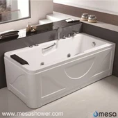 Mewah Air Terjun Acrylic Jetted Contemporary Simple Corner Gaya Murah Harga Bathtub Mandi untuk Dijual