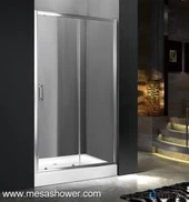 Sudut keluli tahan karat yang gelongsor pintu bilik mandi pancuran mandian dengan harga yang murah