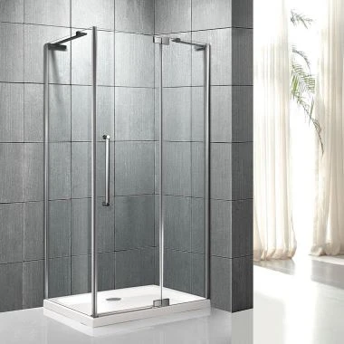 Kepungan frameless pancuran mandian moden Popular untuk dijual